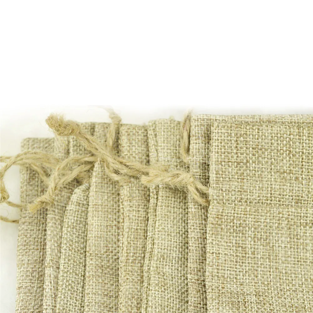 5pcs Natural Jute Hessian Bags Drawstring Gift Bags Burlap Wedding Favor Bags For Jewelry Charms Sachets Crafts Packaging Bags
5pcs Natural Jute Hessian Bags Drawstring Gift Bags Burlap Wedding Favor Bags For Jewelry Charms Sachets Crafts Packaging Bags