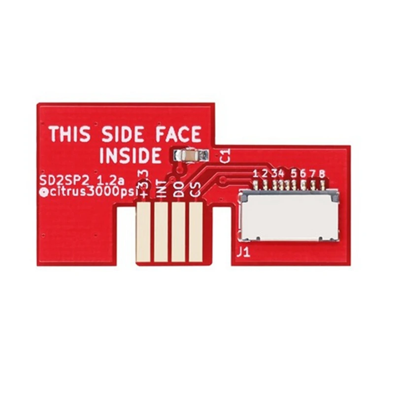 Адаптер D2SP2 Sdload SDL для NGC Gamecube SD2SP2 SD Load SDL Micro SD Card TF Card Reader
Адаптер D2SP2 Sdload SDL для NGC Gamecube SD2SP2 SD Load SDL Micro SD Card TF Card Reader