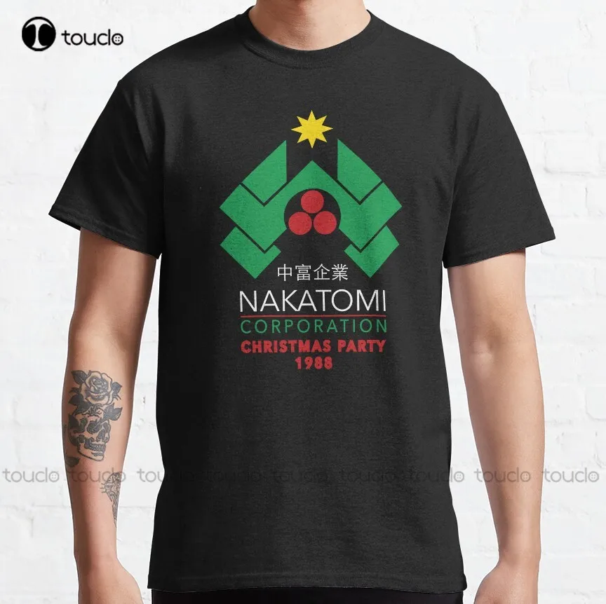 Nakatomi Corporation-Рождественская Классическая футболка для вечеринки на заказ Aldult Подростковая унисекс футболка с цифровой печатью Рождественский подарок
Nakatomi Corporation-Рождественская Классическая футболка для вечеринки на заказ Aldult Подростковая унисекс футболка с цифровой печатью Рождественский подарок