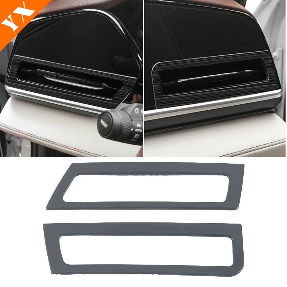 

Stainless Car Left Right Air Conditioner Outlet AC Vent Decor Sticker Cover Trim Accessories For Geely XingYue L 2021 2022 2023