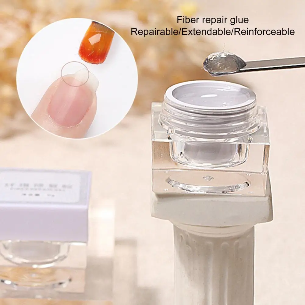5g Nail Repair Gel Safe Polishing Rich in Fiber UV Glue Nail Art Extension Glue for Beginners Nail Repair Glue Nail Polish
5g Nail Repair Gel Safe Polishing Rich in Fiber UV Glue Nail Art Extension Glue for Beginners Nail Repair Glue Nail Polish