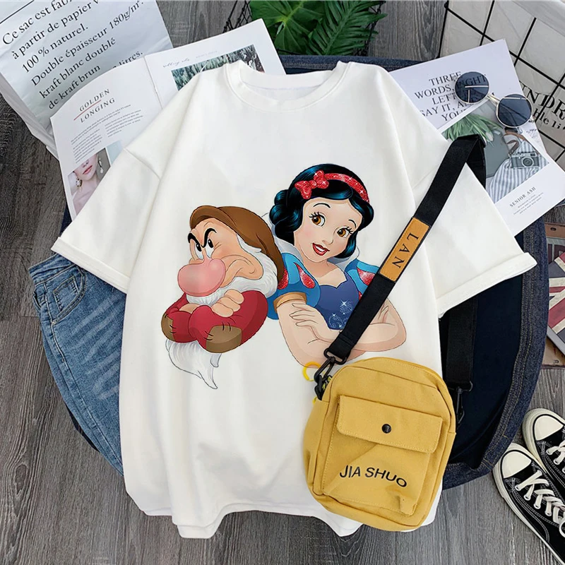 Disney Princess Series Harajuku T Shirt Women Graphic Girls T-shirt Casual Hip Hop Tshirt Fashion Tee Female Cute Kawaii Y2k Top
Disney Princess Series Harajuku T Shirt Women Graphic Girls T-shirt Casual Hip Hop Tshirt Fashion Tee Female Cute Kawaii Y2k Top