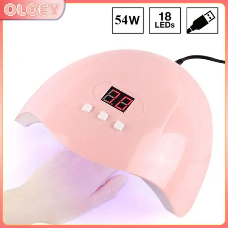 54w Large Space Nail Lamp Dual Light Source UV Nail Dryer Nail Polish Gel Ice Varnish Lights Nail Art Manicure Tool
54w Large Space Nail Lamp Dual Light Source UV Nail Dryer Nail Polish Gel Ice Varnish Lights Nail Art Manicure Tool