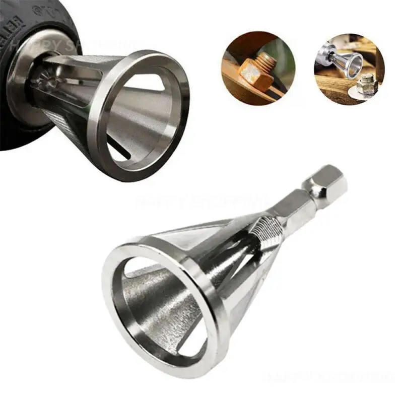 Drill Bit Deburring External Chamfer Tool Stainless Steel Remove Burr for Repair Bolt Thread Metal Drilling Tools Accessory
Drill Bit Deburring External Chamfer Tool Stainless Steel Remove Burr for Repair Bolt Thread Metal Drilling Tools Accessory
