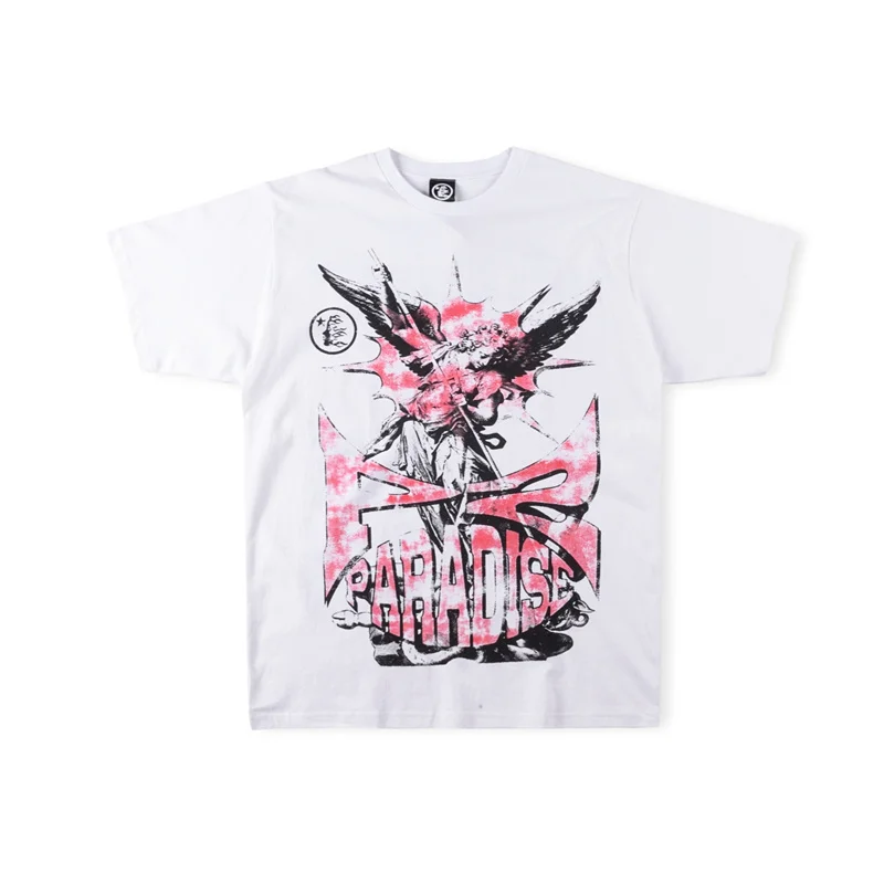 Bigger Than Satan Hellstar Short Sleeve T-shirt High Street Fashion Brand Cooperative Model Traffic Congestion
Bigger Than Satan Hellstar Short Sleeve T-shirt High Street Fashion Brand Cooperative Model Traffic Congestion