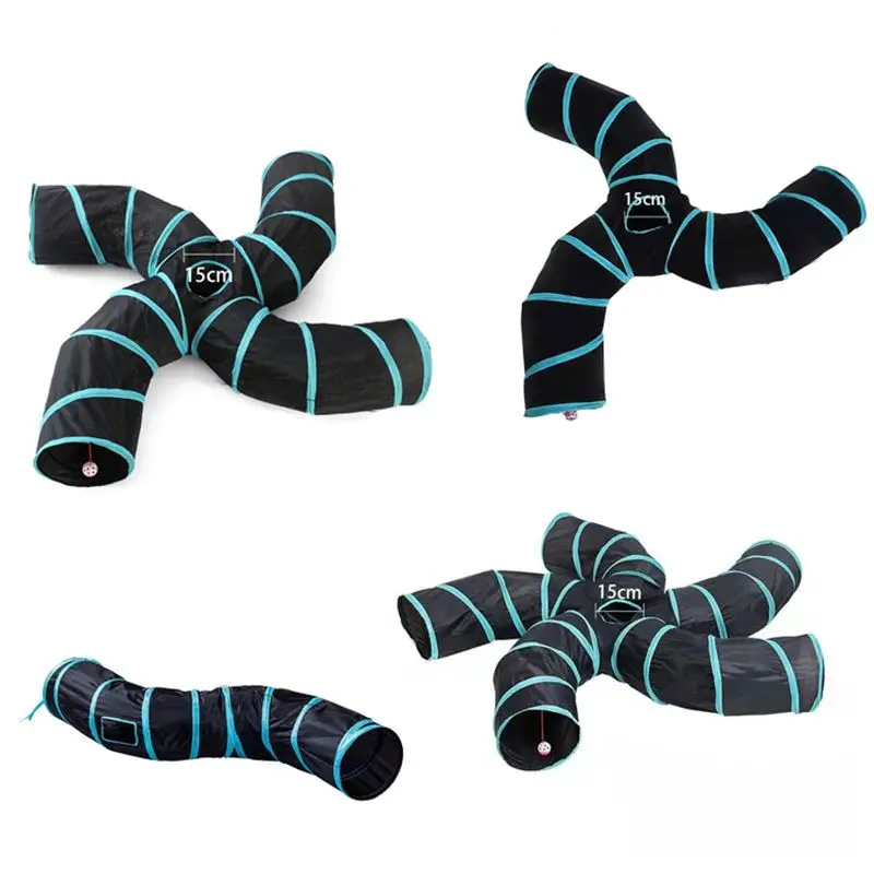 S Shape Pet Cat Tunnel Tube Funny Toys for cats Foldable Cat Toys Interactive Rabbit Play Games Kitty Tunnel Chat Pet Product
S Shape Pet Cat Tunnel Tube Funny Toys for cats Foldable Cat Toys Interactive Rabbit Play Games Kitty Tunnel Chat Pet Product