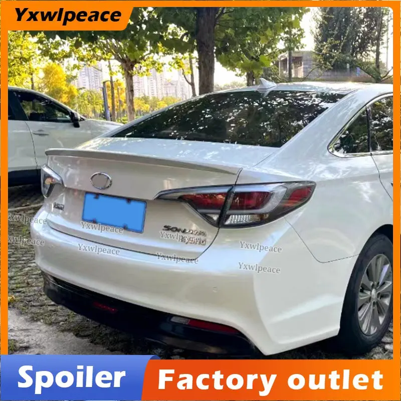 For Hyundai Sonata 2015 2016 High Quality ABS Plastic Unpainted Color Rear Trunk Cover Spoiler Car Accessories
For Hyundai Sonata 2015 2016 High Quality ABS Plastic Unpainted Color Rear Trunk Cover Spoiler Car Accessories