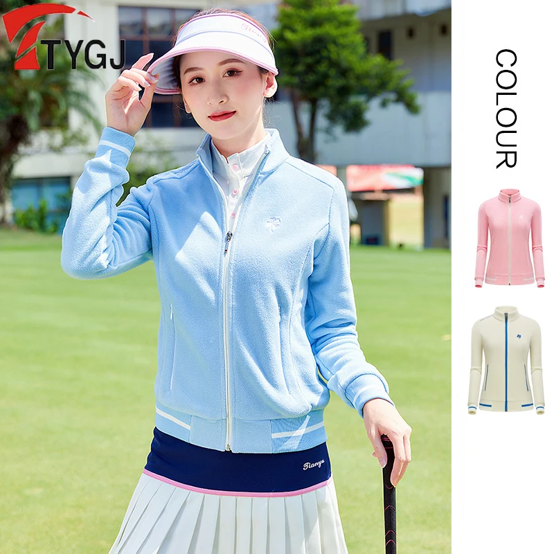 TTYGJ Women Warm Stand Collar Tops Golf Polar Fleece Jacket Ladies Autumn Winter Windproof Coat Long-sleeved Sports Outwear S-XL
TTYGJ Women Warm Stand Collar Tops Golf Polar Fleece Jacket Ladies Autumn Winter Windproof Coat Long-sleeved Sports Outwear S-XL