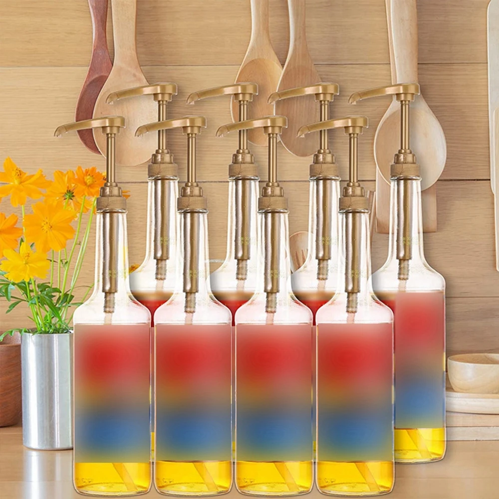 Coffee Syrup Dispenser Multi-Function Honey Sauce Ketchup Bottle with Pump Syrup Drip Dispenser
Coffee Syrup Dispenser Multi-Function Honey Sauce Ketchup Bottle with Pump Syrup Drip Dispenser