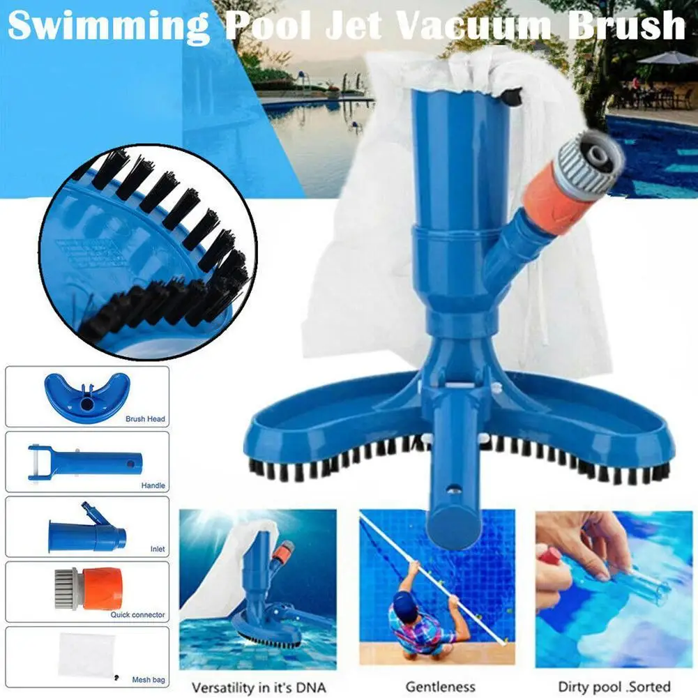 Swimming Pool Vacuum Cleaner Pool Brush Cleaning Tools for Pond Fountain Suction Head Outdoor Spa Cleaner Brush with Handle N0B9
Swimming Pool Vacuum Cleaner Pool Brush Cleaning Tools for Pond Fountain Suction Head Outdoor Spa Cleaner Brush with Handle N0B9