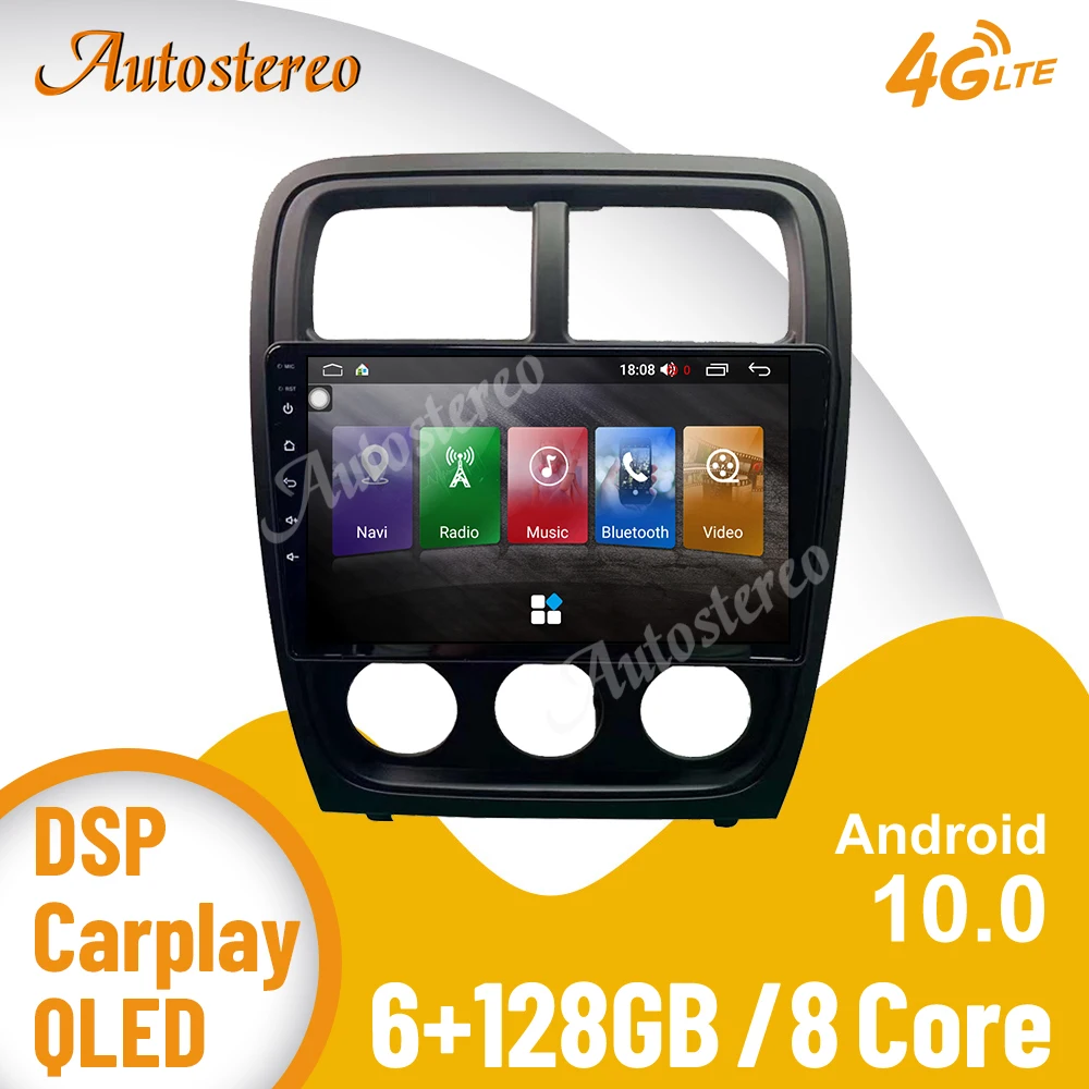 Android 10 6+128G 8 Core For Dodge Caliber 2010 2011+ Car GPS Navigation Headunit Multimedia Player Autoradio Tape Recorder DSP
Android 10 6+128G 8 Core For Dodge Caliber 2010 2011+ Car GPS Navigation Headunit Multimedia Player Autoradio Tape Recorder DSP
