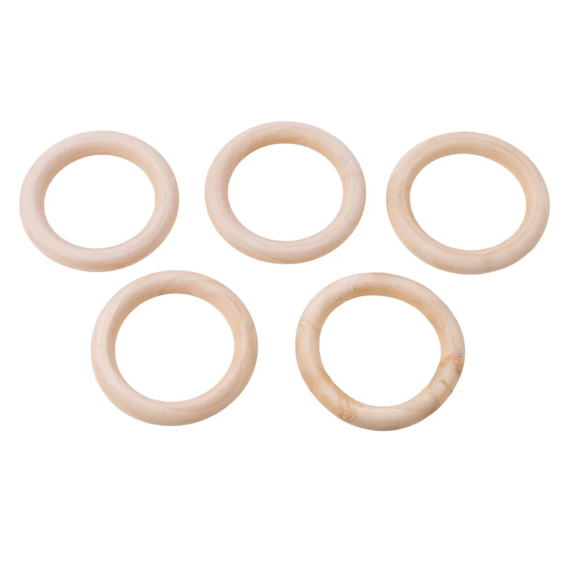 5pcs 70mm Wooden Baby Teething Rings Infant Teether Toy DIY Accessories For 3-12 Month Infants Tooth Care Products
5pcs 70mm Wooden Baby Teething Rings Infant Teether Toy DIY Accessories For 3-12 Month Infants Tooth Care Products