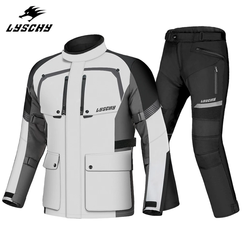 Waterproof Motorcycle Jacket Men Four Seasons Racing Jacket Professional Protection Reflective Motocross Motorcycle Jacket Suit
Waterproof Motorcycle Jacket Men Four Seasons Racing Jacket Professional Protection Reflective Motocross Motorcycle Jacket Suit