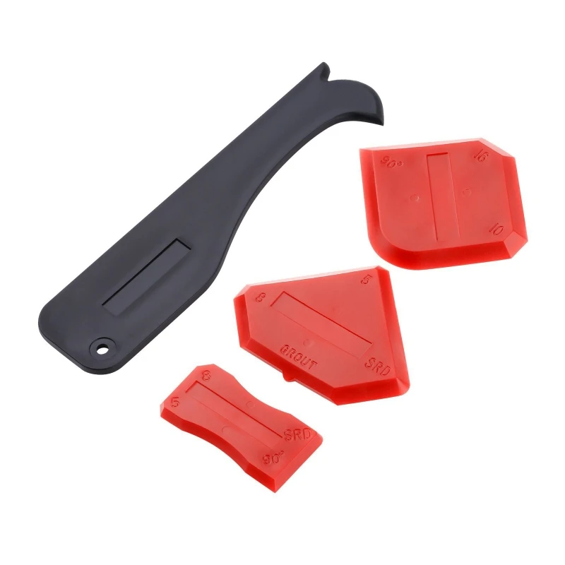 Multi-tool Plastic Scraper Tool 4 Pcs Crafts for Kitchen Window Bathroom Sink Sealant Scraper Tool Glass Glue Scraper
Multi-tool Plastic Scraper Tool 4 Pcs Crafts for Kitchen Window Bathroom Sink Sealant Scraper Tool Glass Glue Scraper