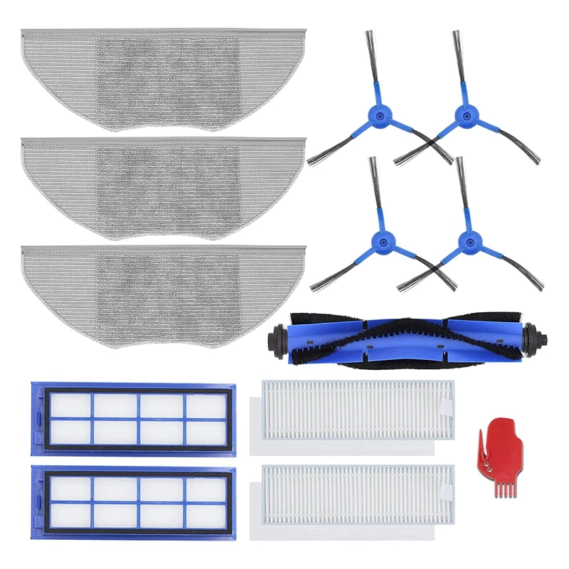 Roller Brush Filters Side Brushes Mop Cloths Replacement Parts For Eufy Robovac L70 Vacuum Cleaner
Roller Brush Filters Side Brushes Mop Cloths Replacement Parts For Eufy Robovac L70 Vacuum Cleaner