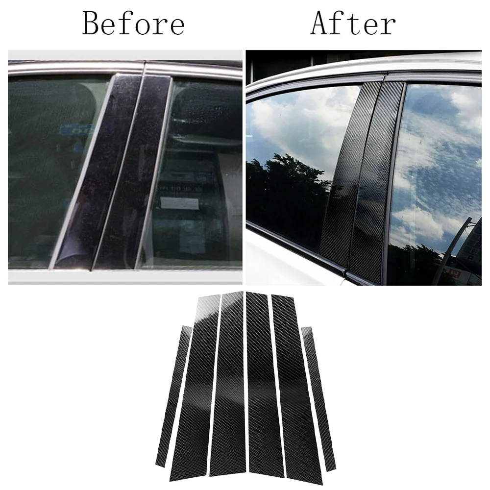 Carbon Fiber Car Window B Column Decoration Sticker Car Accessories for BMW 5 Series F10 2011-2017 Auto External Accessories
Carbon Fiber Car Window B Column Decoration Sticker Car Accessories for BMW 5 Series F10 2011-2017 Auto External Accessories
