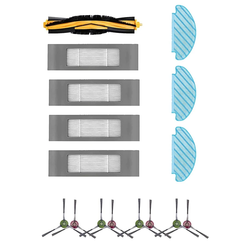 2X Cleaning Cloth Brush Filter Accessories Replacement Parts Set For Ecovacs DEEBOT N8 Pro N8 Pro+ Vacuum Cleaner Robot
2X Cleaning Cloth Brush Filter Accessories Replacement Parts Set For Ecovacs DEEBOT N8 Pro N8 Pro+ Vacuum Cleaner Robot