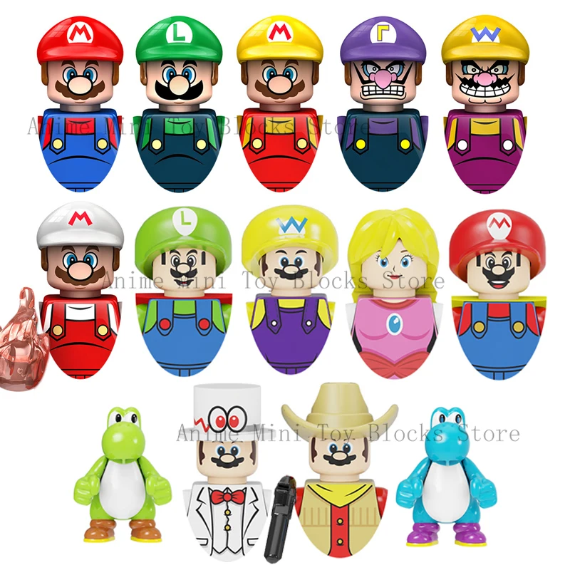 KDL805 CY8001 Super Mario Anime Buliding Blocks Yoshi Mini Action Toy Figures Bricks Assembly Toys Dolls Kids Birthday Gifts
KDL805 CY8001 Super Mario Anime Buliding Blocks Yoshi Mini Action Toy Figures Bricks Assembly Toys Dolls Kids Birthday Gifts