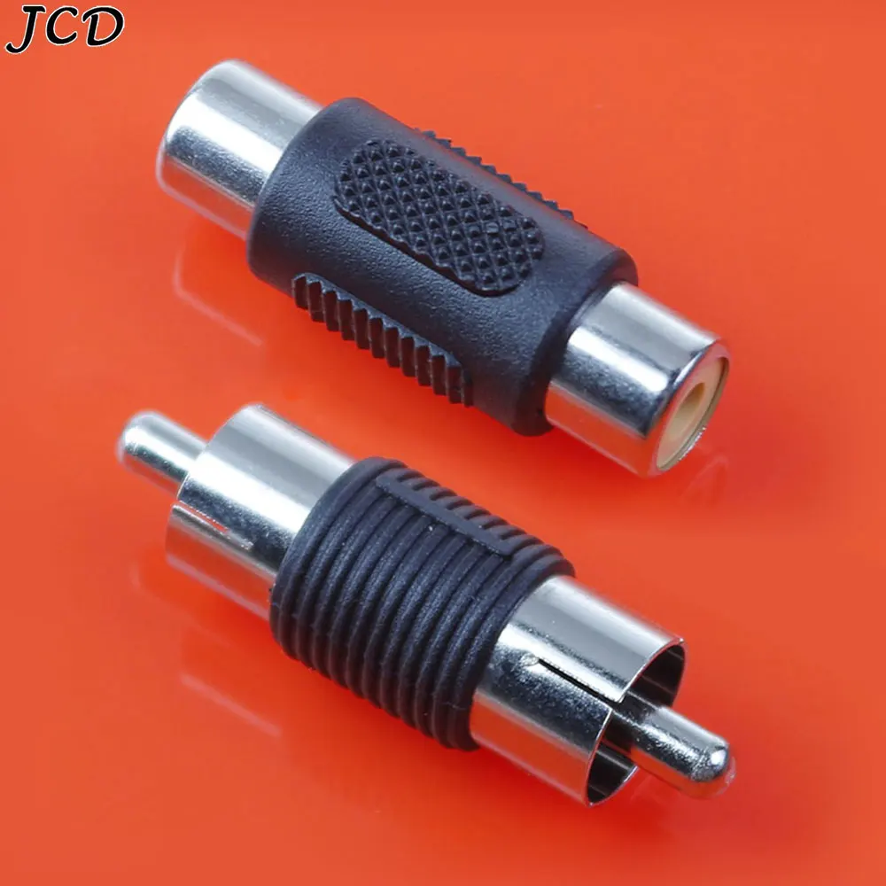 JCD 2PCS RCA Female to Female Jack Plug Connector Adapter Male to Male RCA Connector Video Audio Extender Cord Cable Converter
JCD 2PCS RCA Female to Female Jack Plug Connector Adapter Male to Male RCA Connector Video Audio Extender Cord Cable Converter
