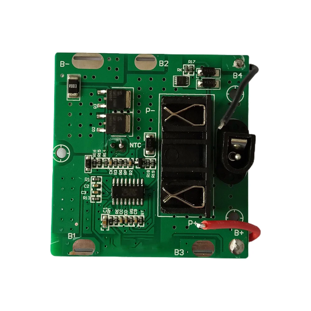 BMS 5S 12A 21V Li-ion Battery Cell Charge Protection Board With DC Connector 62*64mm Power Tool Batteries Replacement
BMS 5S 12A 21V Li-ion Battery Cell Charge Protection Board With DC Connector 62*64mm Power Tool Batteries Replacement