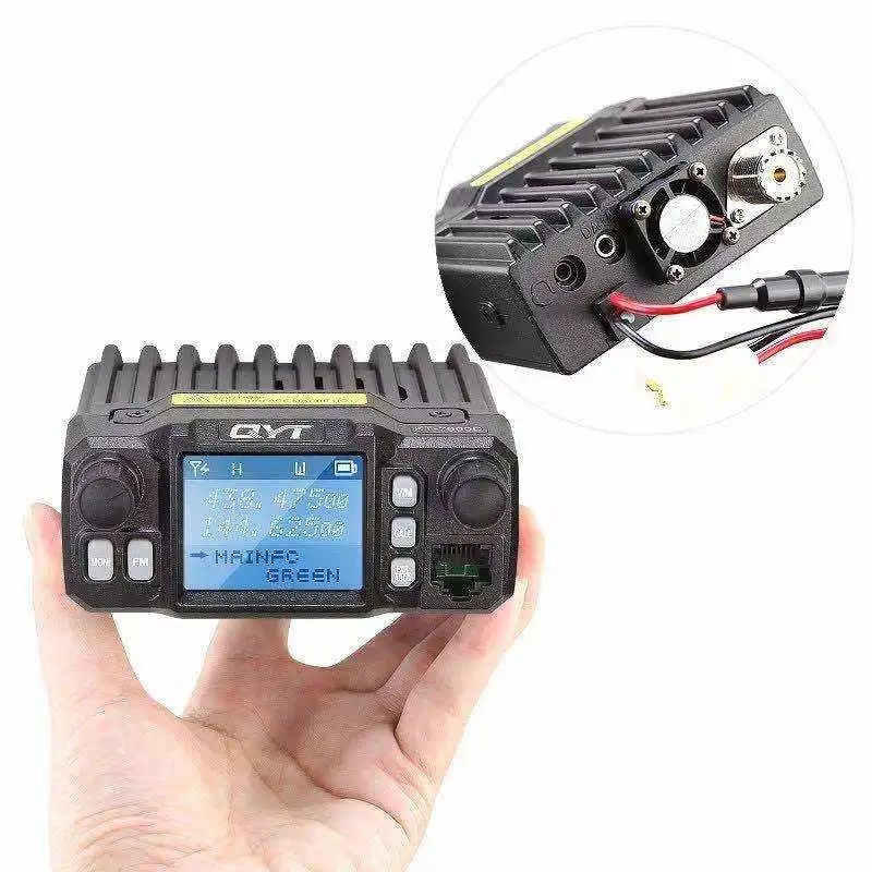 QYT KT-7900D 25W car mounted mobile two way radio base radio in vehicle two way radio wireless speaker walkie talkie
QYT KT-7900D 25W car mounted mobile two way radio base radio in vehicle two way radio wireless speaker walkie talkie