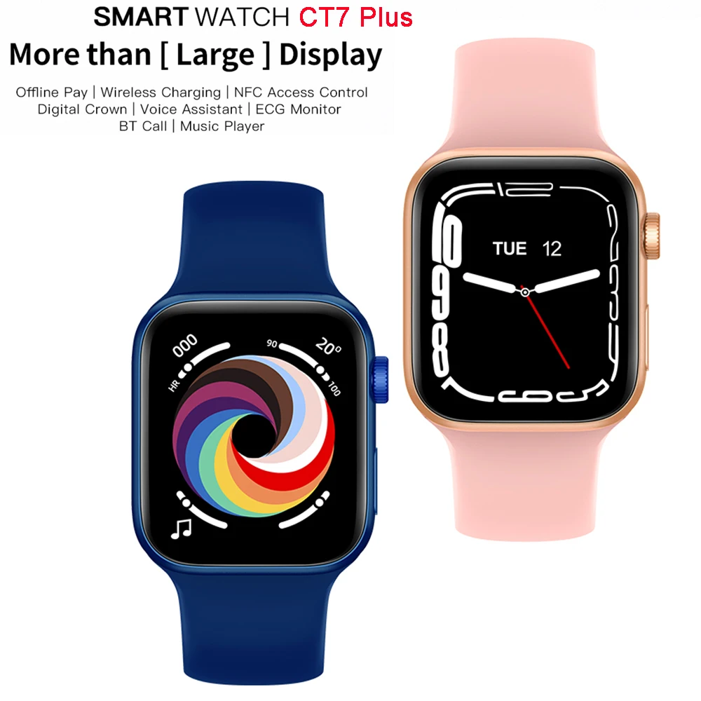 2022 ZPLUS Z+ CT7 Smart Watch Series 7 NFC Bluetooth Call Heart Rate Men Women Smartwatch 2022 IWO 13 Pro PK W27 Pro Dt100 Pro
2022 ZPLUS Z+ CT7 Smart Watch Series 7 NFC Bluetooth Call Heart Rate Men Women Smartwatch 2022 IWO 13 Pro PK W27 Pro Dt100 Pro