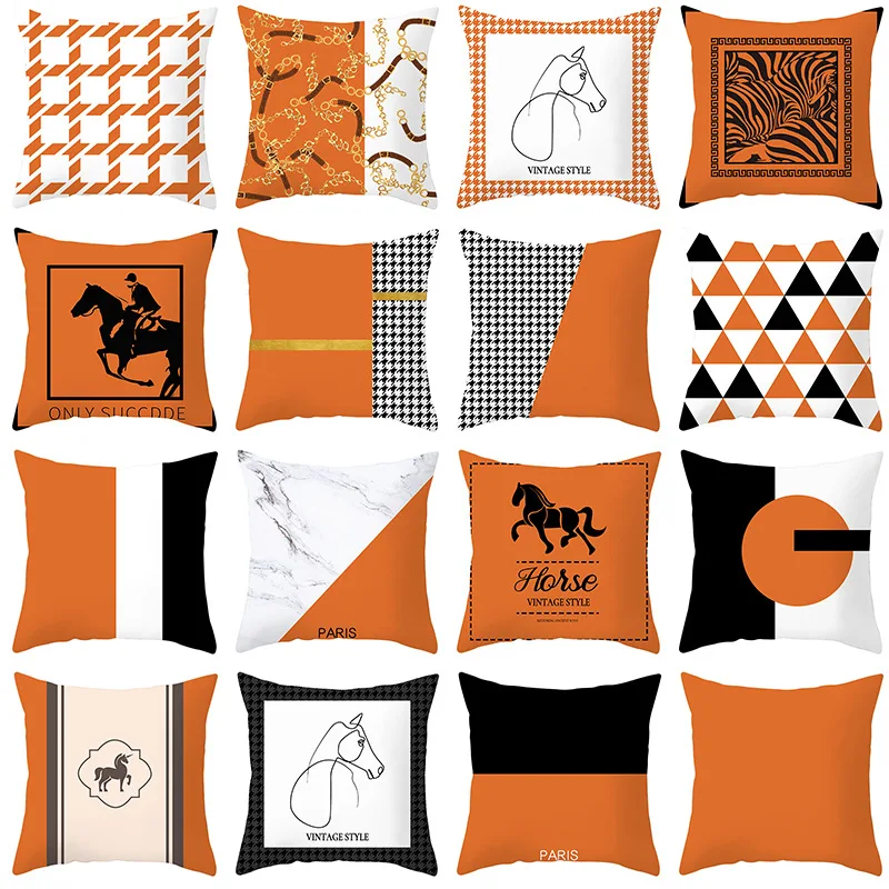 Orange Pillowcase H Element Printed Peach Skin Pillowcase Throw Pillow Covers Luxury Decorative Pillows Sofa Car Bed Room Decor
Orange Pillowcase H Element Printed Peach Skin Pillowcase Throw Pillow Covers Luxury Decorative Pillows Sofa Car Bed Room Decor