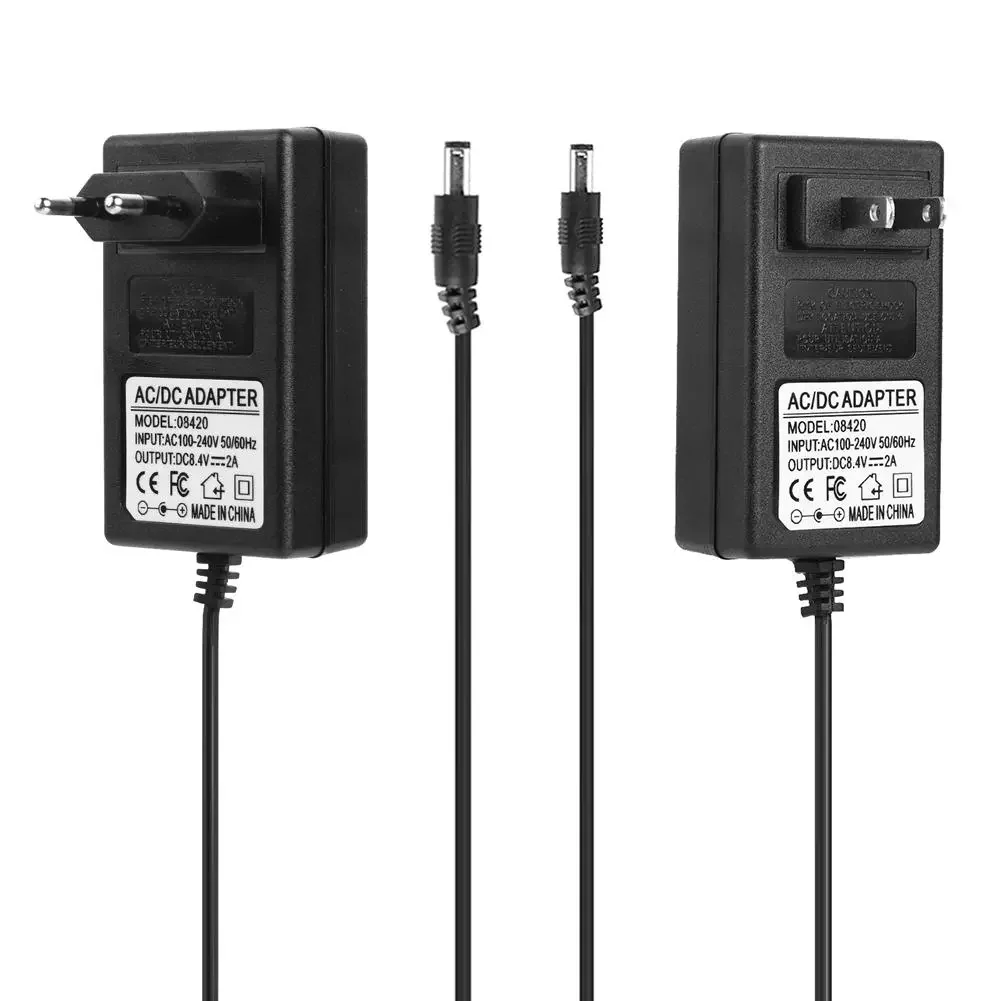 8.4V 12.6V 16.8V 2A 2000ma adapter power supply 8.4 12.6 16.8 V battery charger DC 5.5*2.1MM for 18650 Li-ion lithium battery
8.4V 12.6V 16.8V 2A 2000ma adapter power supply 8.4 12.6 16.8 V battery charger DC 5.5*2.1MM for 18650 Li-ion lithium battery