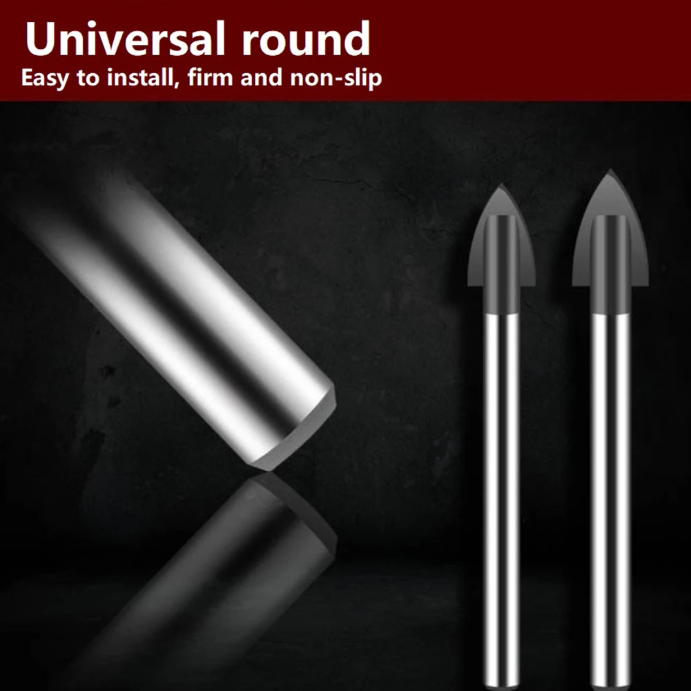 6*cross Drill Bit 6/8/10mm Head Tungsten Carbide Tipped For Glass Ceramic Tile Hole Cutter Drilling Electric Drill Power Tools
6*cross Drill Bit 6/8/10mm Head Tungsten Carbide Tipped For Glass Ceramic Tile Hole Cutter Drilling Electric Drill Power Tools