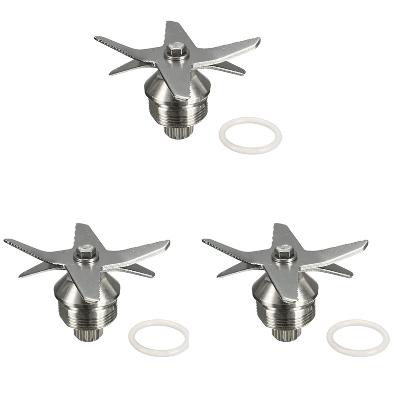 5Pc Ice-Crushing Blender Blade Parts With Sealing Ring For Vitamix 5200 Series 
5Pc Ice-Crushing Blender Blade Parts With Sealing Ring For Vitamix 5200 Series