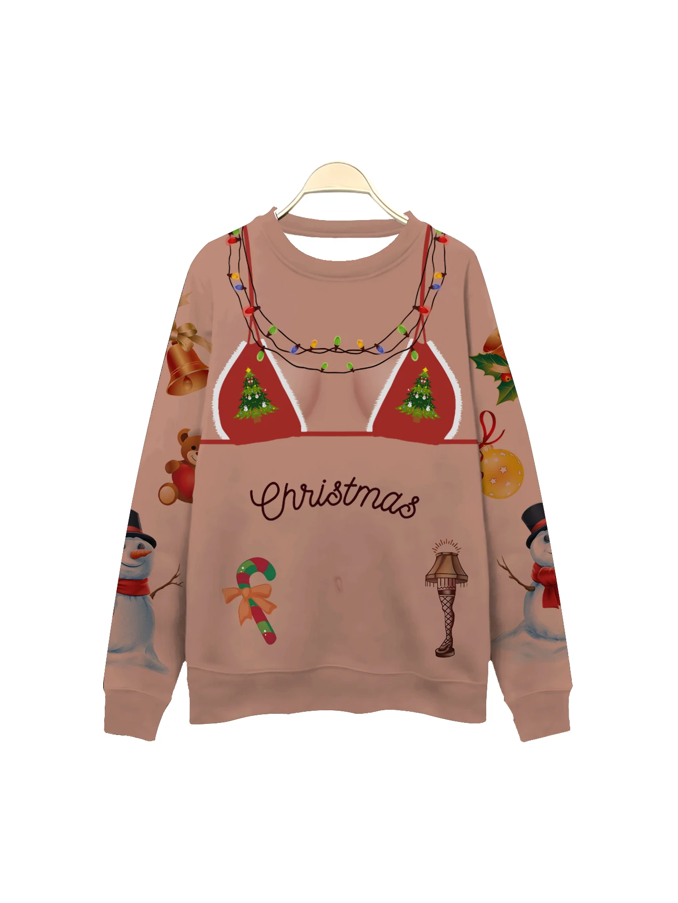 2023 Fashion street Santa 3D digital printed pullover top autumn winter Christmas sweatshirt for men and women
2023 Fashion street Santa 3D digital printed pullover top autumn winter Christmas sweatshirt for men and women