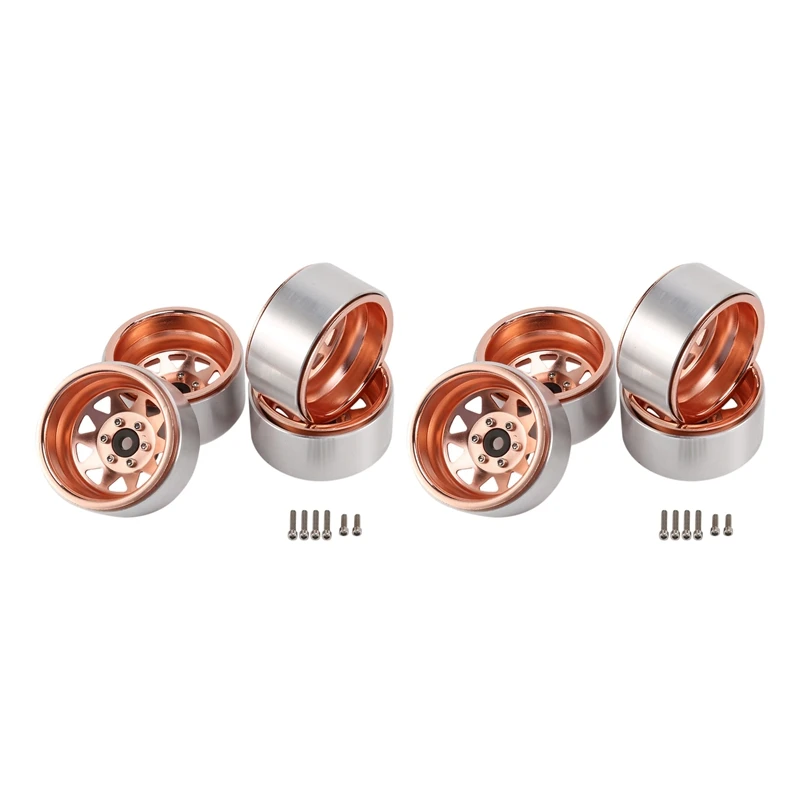 8PCS Deep Dish Wagon 1.9 Metal Beadlock Wheel Hub Rim For 1/10 RC Crawler Axial SCX10 90046 Traxxas TRX4 RC4WD D90,3
8PCS Deep Dish Wagon 1.9 Metal Beadlock Wheel Hub Rim For 1/10 RC Crawler Axial SCX10 90046 Traxxas TRX4 RC4WD D90,3