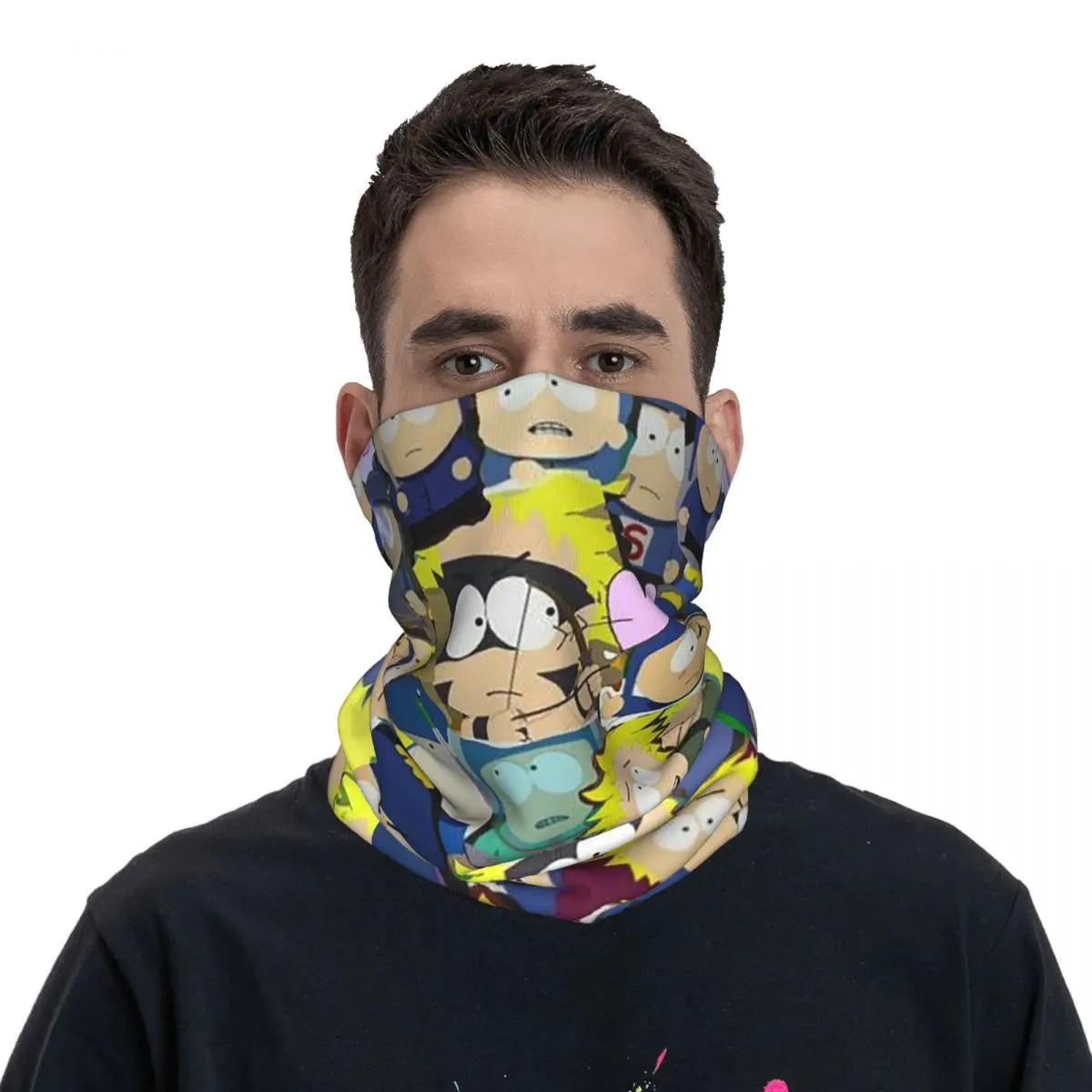 Southpark Cute Cartoon Bandana Neck Gaiter Printed Mask Scarf Multifunctional Headwear Riding for Men Women Adult Windproof 
Southpark Cute Cartoon Bandana Neck Gaiter Printed Mask Scarf Multifunctional Headwear Riding for Men Women Adult Windproof