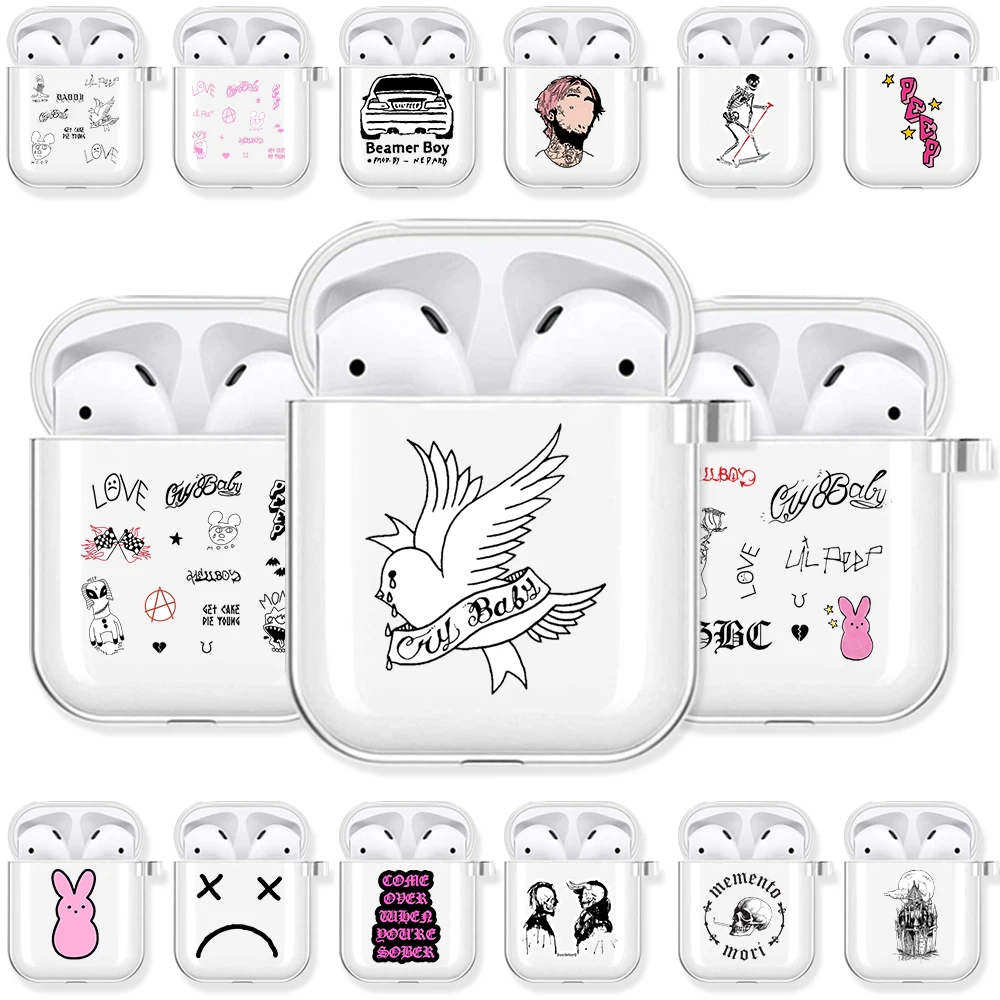 Hot Rapper Lil Peep Crybaby Hellboy Love Tattoo Soft TPU Case for Apple Airpods Pro 3 2 1 Wireless Earphone Cover Airpod Cases
Hot Rapper Lil Peep Crybaby Hellboy Love Tattoo Soft TPU Case for Apple Airpods Pro 3 2 1 Wireless Earphone Cover Airpod Cases