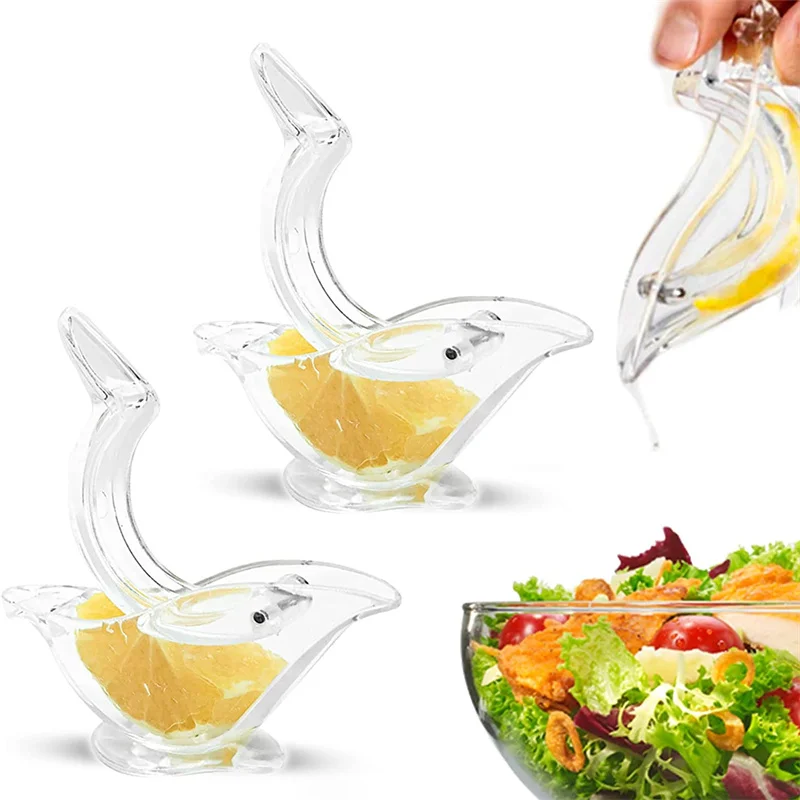 Manual Lemon Juicer Portable Transparent Fruit Juicer Elegant Bird-Shaped Lemon Sugar Cane Juice Fresh Juice Fruit Juicer
Manual Lemon Juicer Portable Transparent Fruit Juicer Elegant Bird-Shaped Lemon Sugar Cane Juice Fresh Juice Fruit Juicer