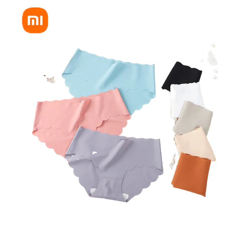 2022 Xiaomi mijia women's ice silk seamless underwear summer ice cool breathable quick-drying pants solid color mid-waist briefs
2022 Xiaomi mijia women's ice silk seamless underwear summer ice cool breathable quick-drying pants solid color mid-waist briefs