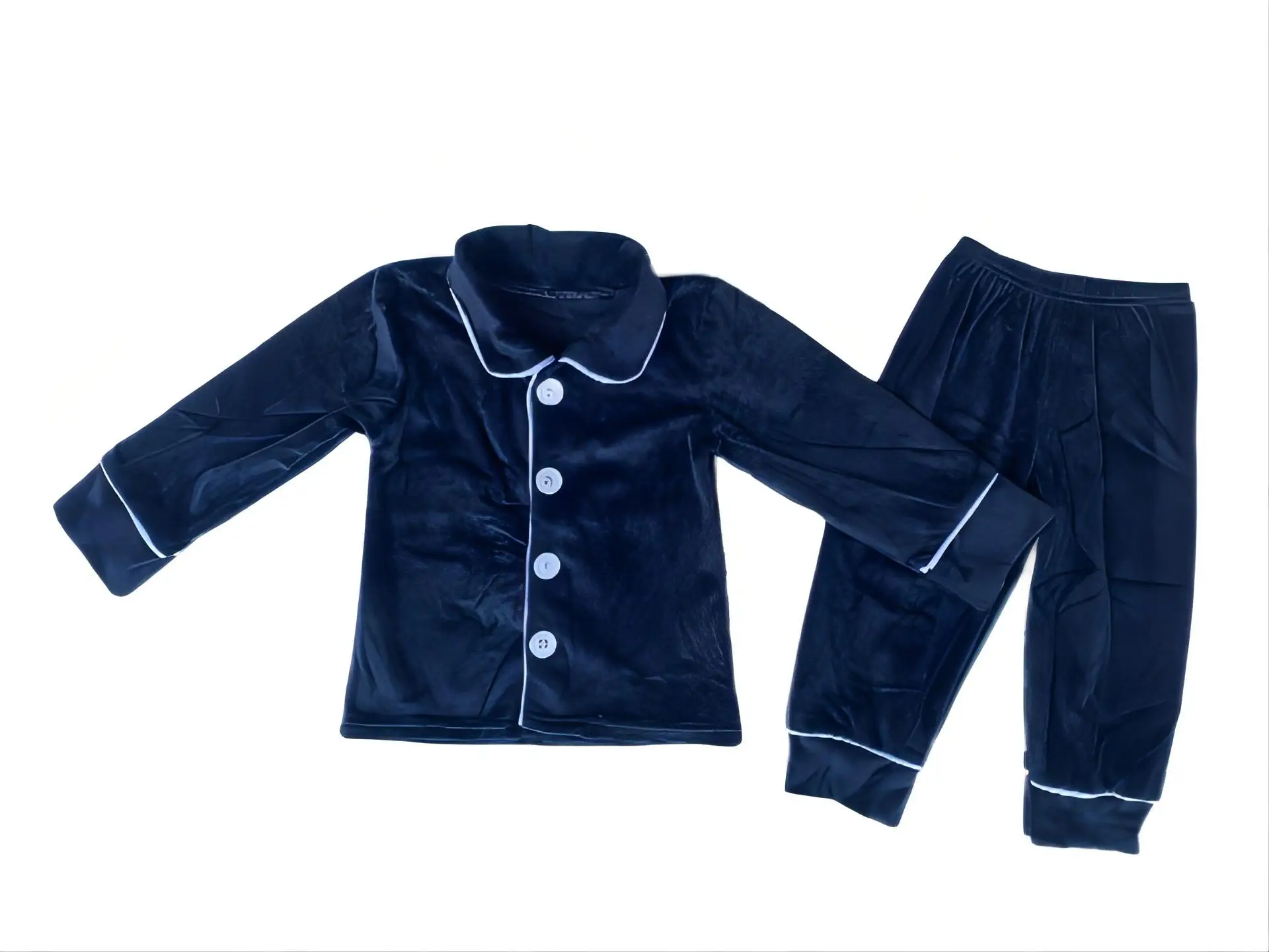 Baby Boys Clothes Pajamas Sets Unisex Girls Kids Designer Solid Deep Blue for Children Outfits Boutique Comfy Healthy New Trend
Baby Boys Clothes Pajamas Sets Unisex Girls Kids Designer Solid Deep Blue for Children Outfits Boutique Comfy Healthy New Trend