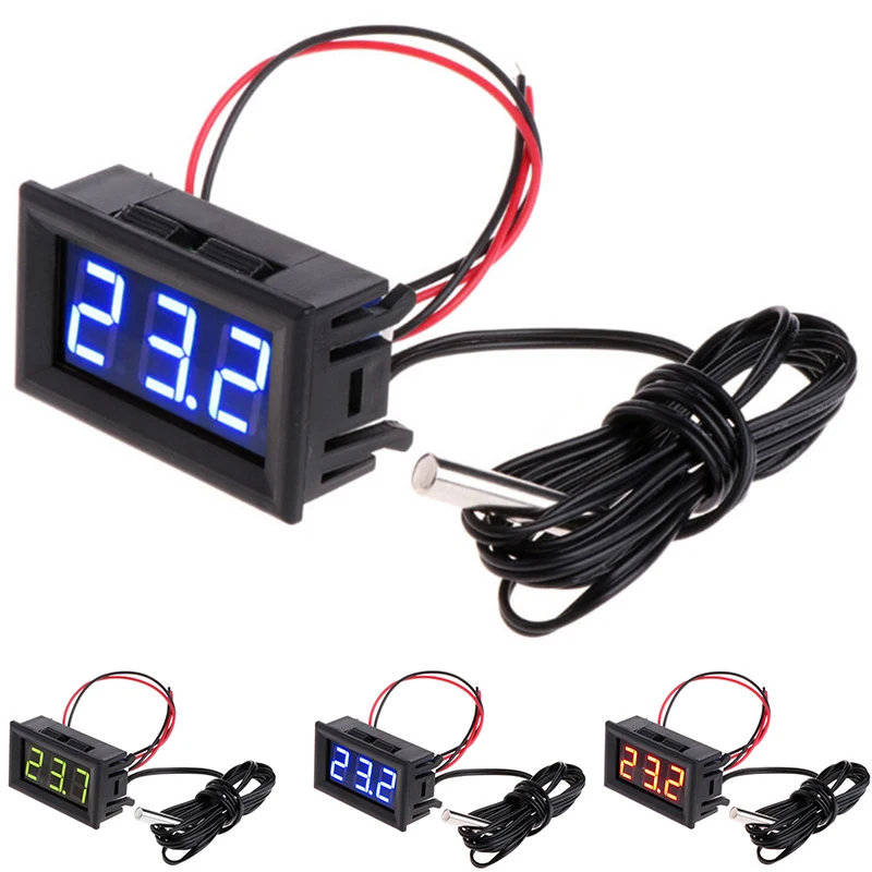 1m Probe Pool Aquarium Terrarium -50~110°C 5-12V Car Thermometer Temperature Panel Meter Gauge Digital LED Kit
1m Probe Pool Aquarium Terrarium -50~110°C 5-12V Car Thermometer Temperature Panel Meter Gauge Digital LED Kit