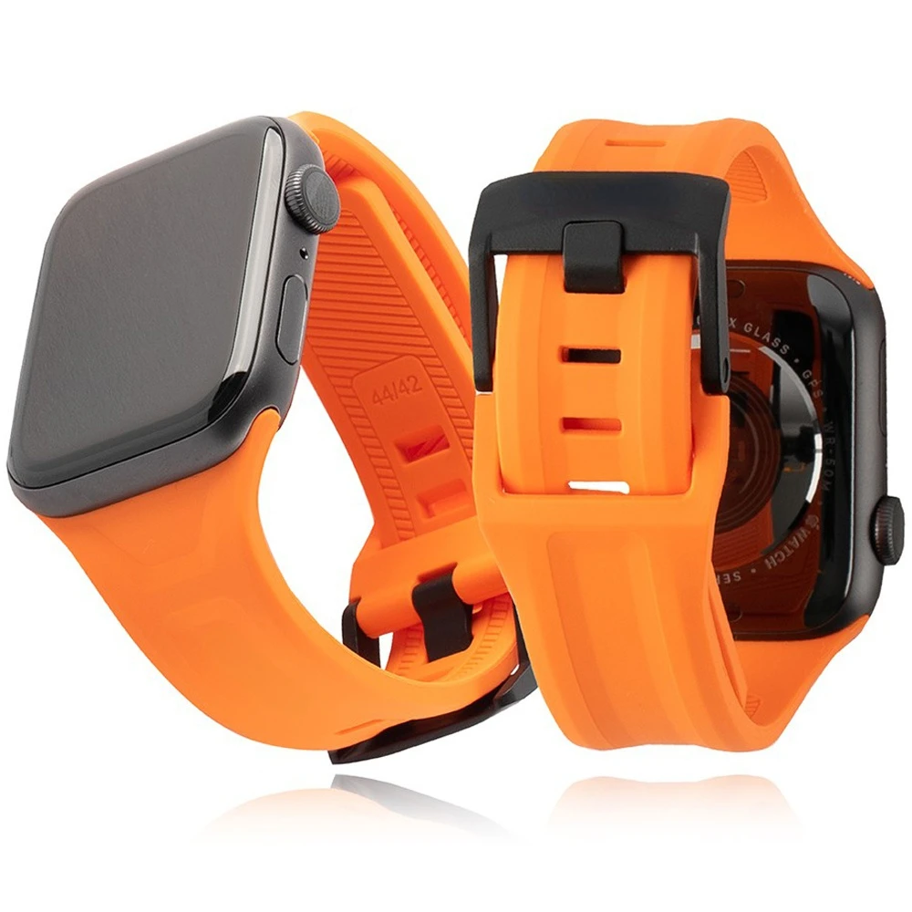 Silicone Loop Soft Strap For UAG Watch Band 41mm 45mm 38mm 40mm 42mm 44mm Bracelet For Apple Watch 7 6 5 4 3 2 1 SE Sport Strap
Silicone Loop Soft Strap For UAG Watch Band 41mm 45mm 38mm 40mm 42mm 44mm Bracelet For Apple Watch 7 6 5 4 3 2 1 SE Sport Strap
