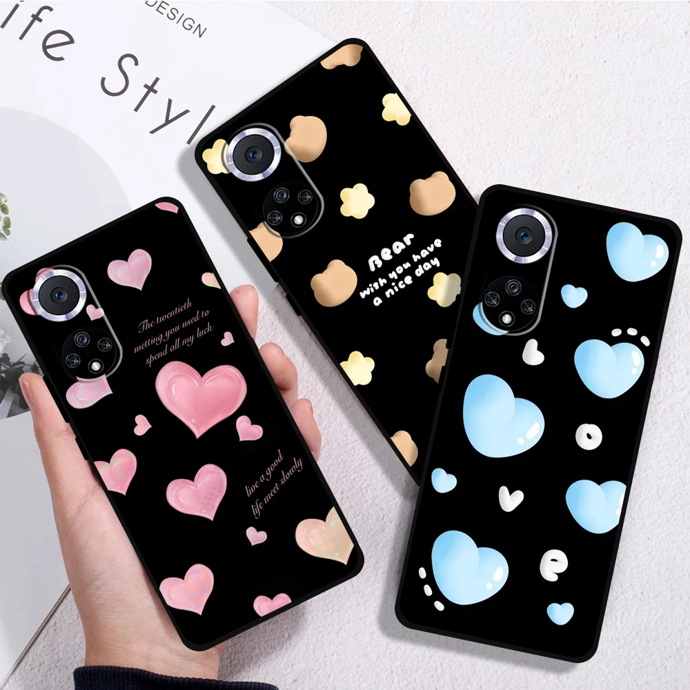 Love Fashion Phone Case For Huawei P30 Lite P20 Pro Honor 10 8X 9X 10X 9A Soft Carcasa Black Liquid Silicon Back Funda
Love Fashion Phone Case For Huawei P30 Lite P20 Pro Honor 10 8X 9X 10X 9A Soft Carcasa Black Liquid Silicon Back Funda