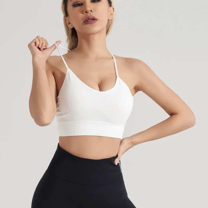 Spring/Summer Yoga Tank Top with Double Breast Sports Bra Buckle Shock Absorbing Cross Back Fitness
Spring/Summer Yoga Tank Top with Double Breast Sports Bra Buckle Shock Absorbing Cross Back Fitness