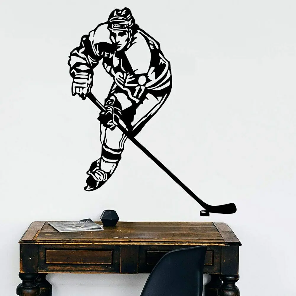 Large Hockey Wall Sticker Wall Decal Sticker Home Decor For Kids Rooms Wall Decoration Murals naklejki na sciane
Large Hockey Wall Sticker Wall Decal Sticker Home Decor For Kids Rooms Wall Decoration Murals naklejki na sciane