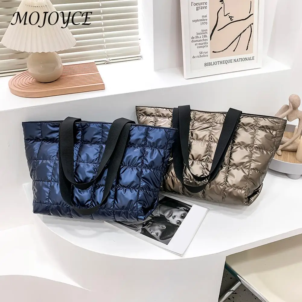 Fashion Autumn Winter Tote Handbag Women Space Cotton Lattice Solid Color Shoulder Bag Ladies Casual Large Capacity Shopping Bag
Fashion Autumn Winter Tote Handbag Women Space Cotton Lattice Solid Color Shoulder Bag Ladies Casual Large Capacity Shopping Bag