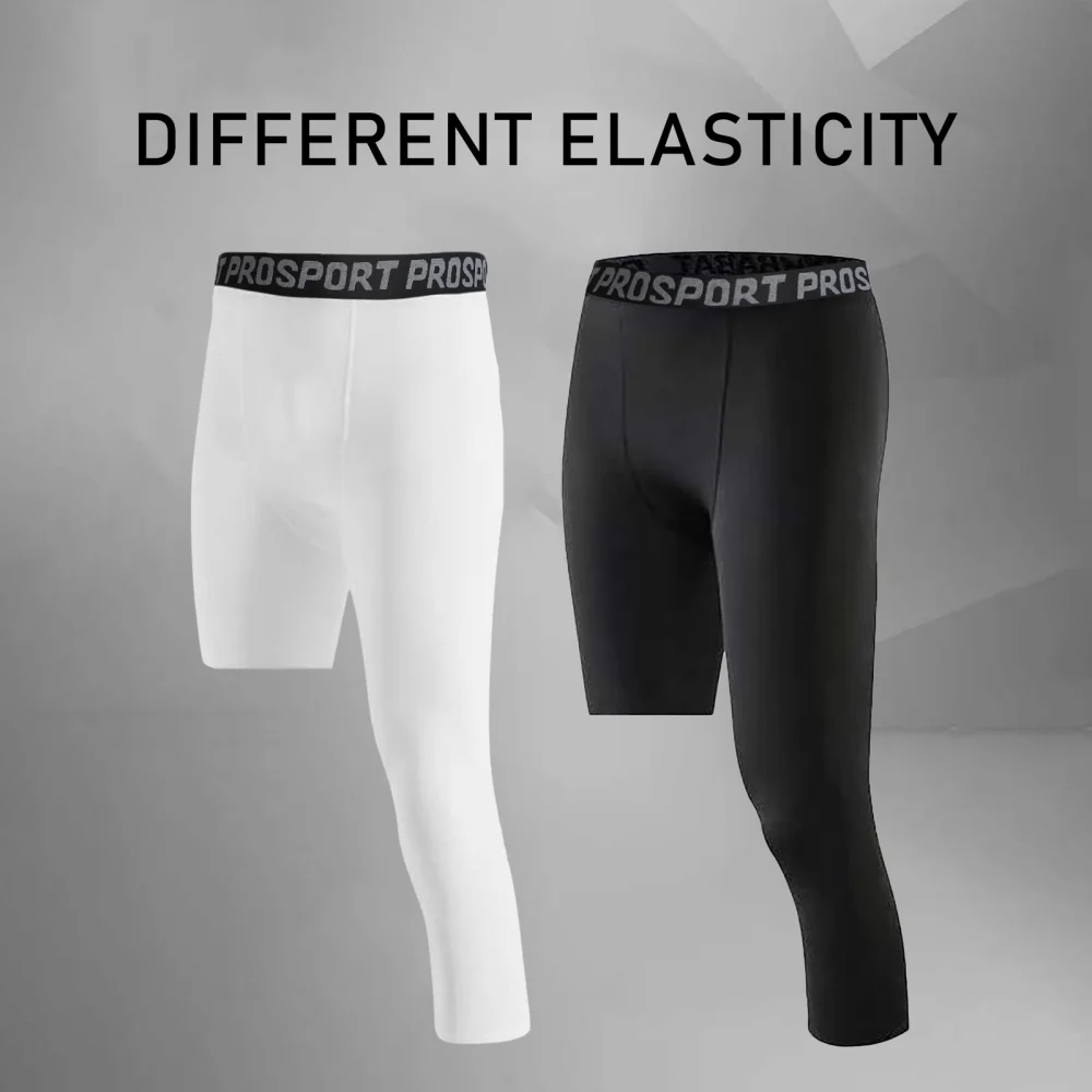Men Basketball Tights Pant Compression Cropped One Leg Leggings Sport Running Trousers Bottom Training Base Layer Underwear
Men Basketball Tights Pant Compression Cropped One Leg Leggings Sport Running Trousers Bottom Training Base Layer Underwear