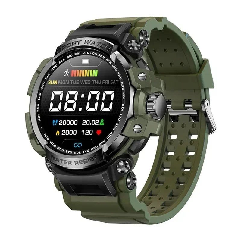 

Новинка, мужские Смарт-часы LC16 с Bluetooth, наручные часы с функцией вызова, 300 мАч, фитнес-трекер с пульсометром, монитором здоровья, умные часы для спорта на открытом воздухе