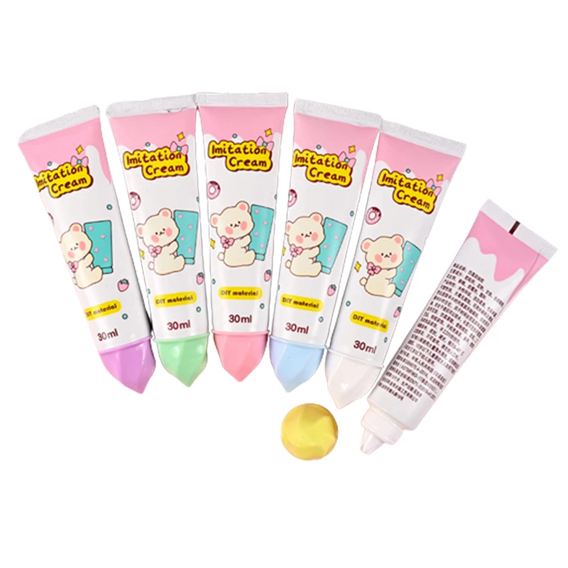 30ml/bottle Resin Cream For Phone Case Fake Whipped Clay Glue DIY Craft Soft Clay Decoration Simulation Gel Mobile Shell
30ml/bottle Resin Cream For Phone Case Fake Whipped Clay Glue DIY Craft Soft Clay Decoration Simulation Gel Mobile Shell