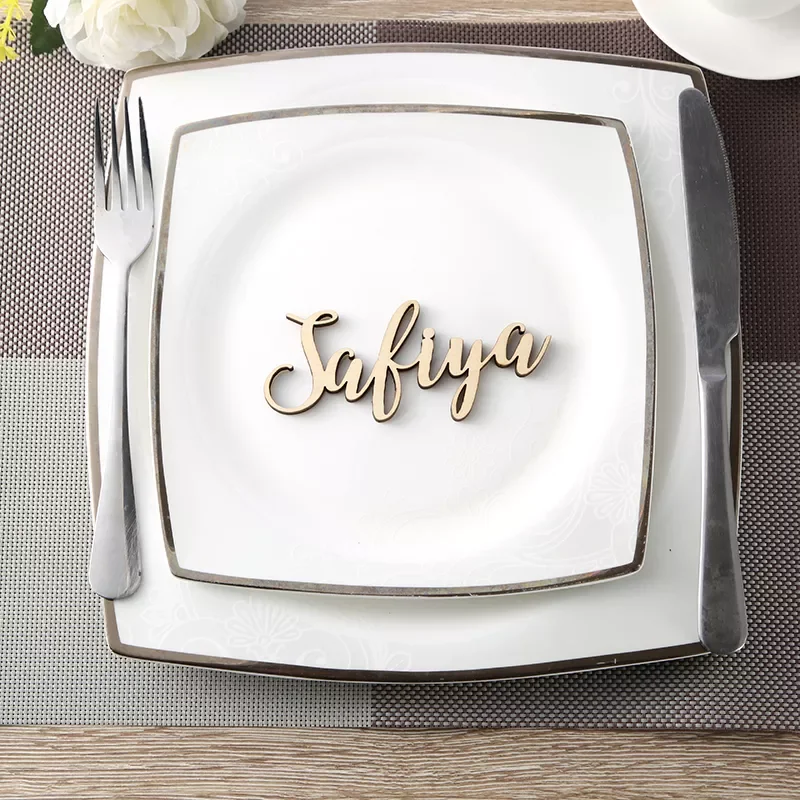Custom party decoration wedding Place Cards Personalized wood Names Place name settings Guest name tags Wedding table decoration
Custom party decoration wedding Place Cards Personalized wood Names Place name settings Guest name tags Wedding table decoration