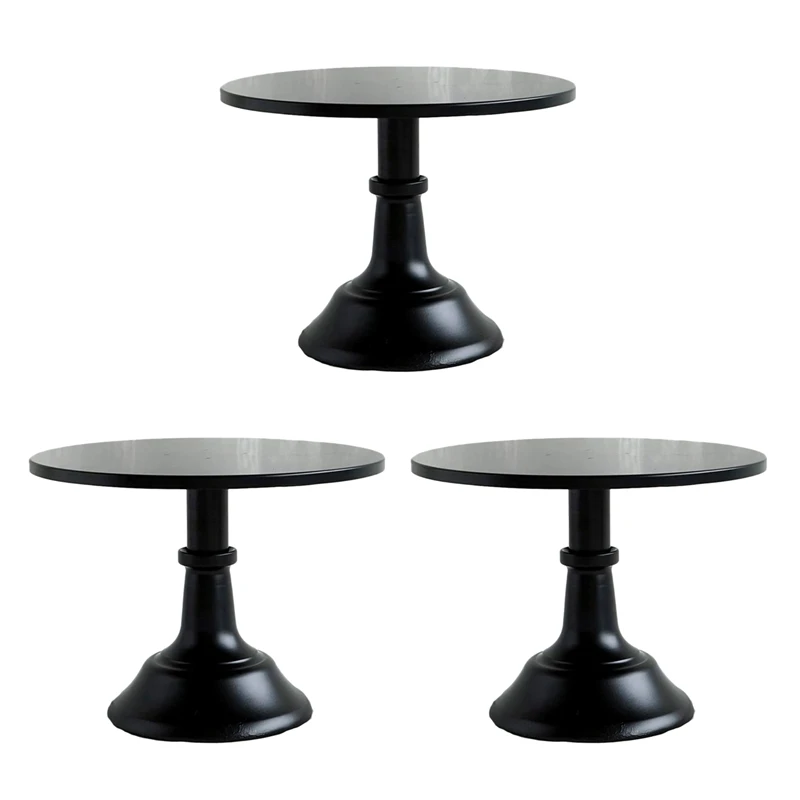 HOT SALE 3X Metal Iron Cake Stand Round Pedestal Dessert Holder Cupcake Display Rack Bakeware For Birthday Wedding Party (Black)
HOT SALE 3X Metal Iron Cake Stand Round Pedestal Dessert Holder Cupcake Display Rack Bakeware For Birthday Wedding Party (Black)