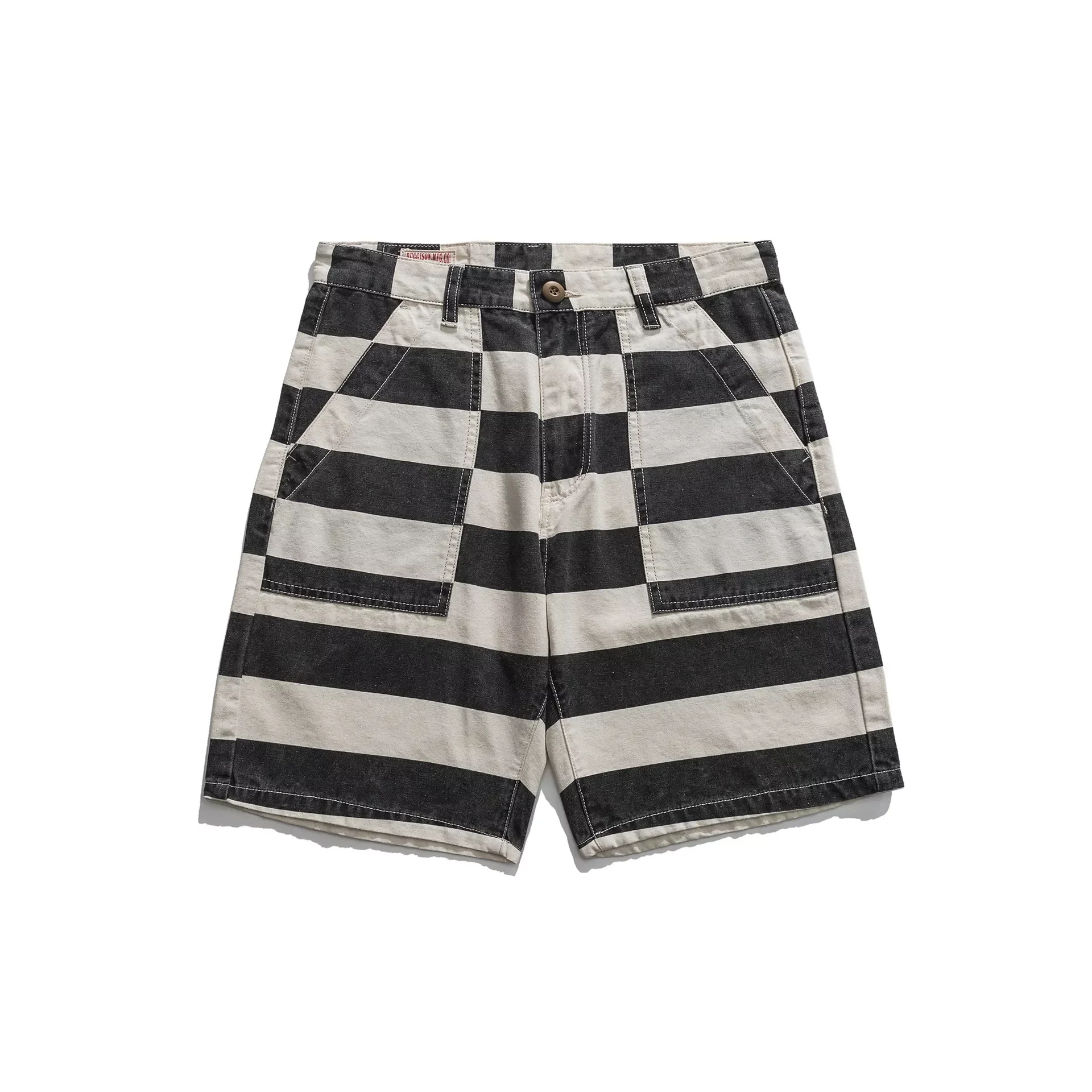 Retro Motorcycle Striped Casual Shorts Tooling Multi-bag Canvas Panties Outdoor Hiking Trekking Riding Climbing Pants
Retro Motorcycle Striped Casual Shorts Tooling Multi-bag Canvas Panties Outdoor Hiking Trekking Riding Climbing Pants