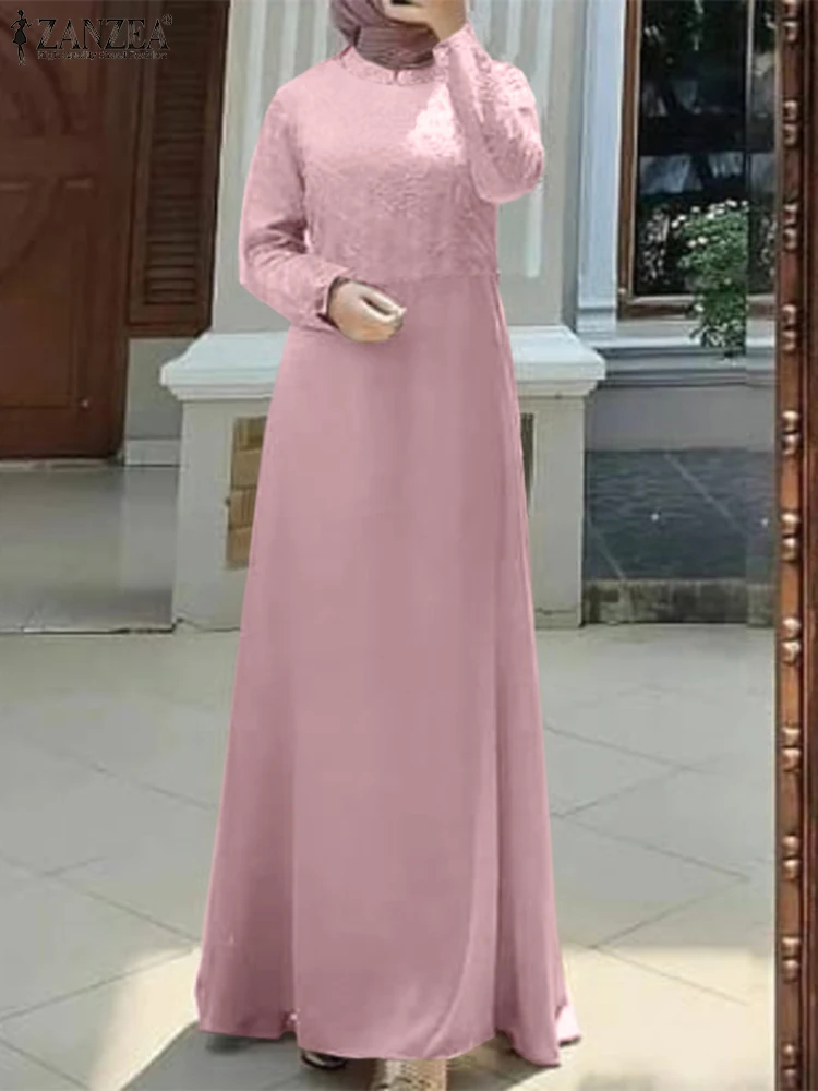 ZANZEA Casual Loose Holiday Turkish Robe 2022 Spring Women Muslim Solid Dress Bohemian Full Sleeve O-Neck Off Shoulder Sundress
ZANZEA Casual Loose Holiday Turkish Robe 2022 Spring Women Muslim Solid Dress Bohemian Full Sleeve O-Neck Off Shoulder Sundress